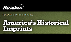 Readex America's Historical Imprints logo