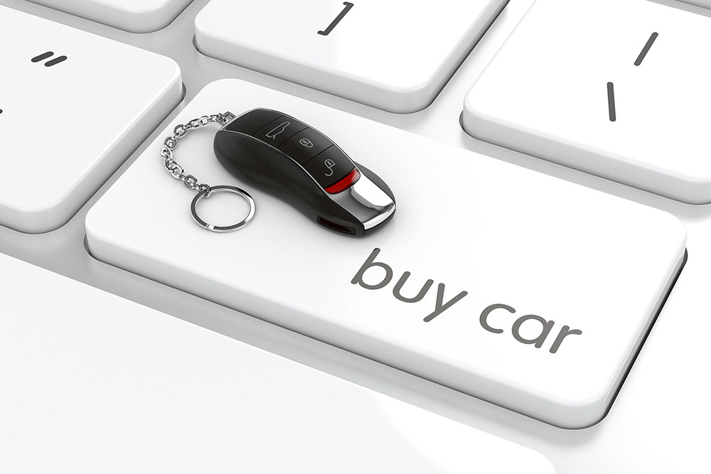 Car shopping online